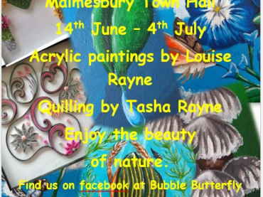 An exhibition of art by Louise and Tasha Rayne